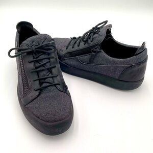 Giuseppe Zanotti Men's Frankie Sneakers Low Top Zip Up Lace Up‎ Tennis Shoes 13